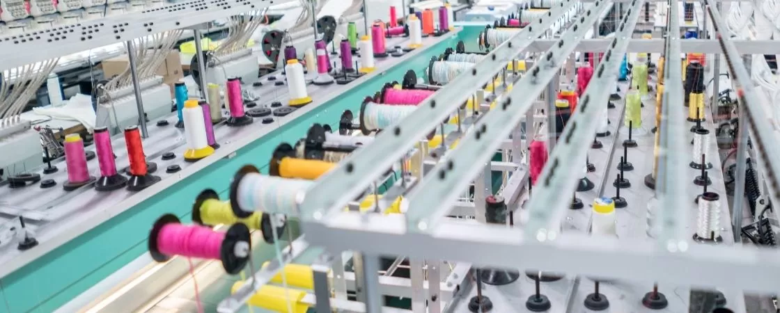 In which manufacturing processes must use textile machines