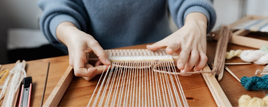 fabric weaving loom